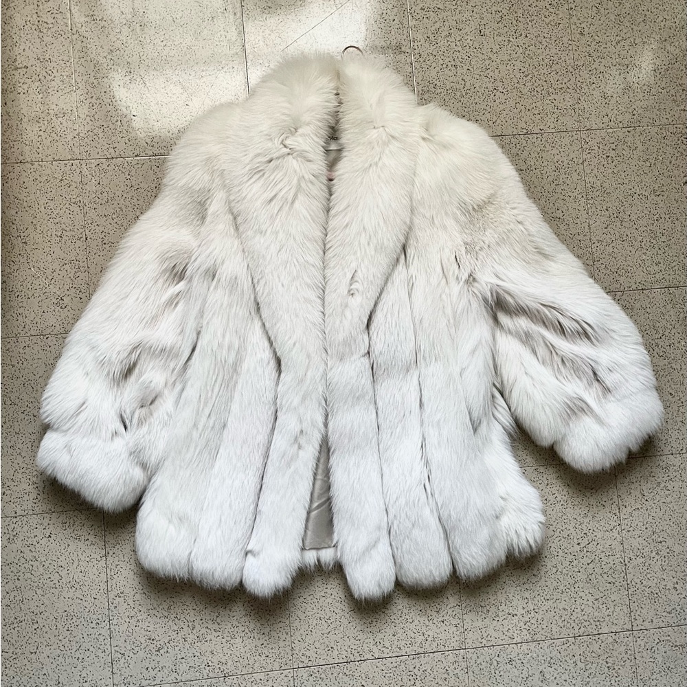 *SOLD* DIOR AND MAISON BLANCHE FUR COAT